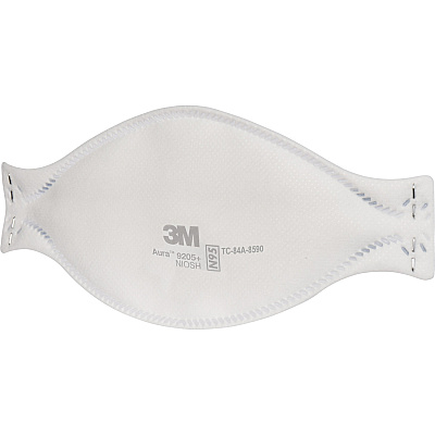 3M Aura N95 Particulate Respirator 9205 (MMM9205P10DC)