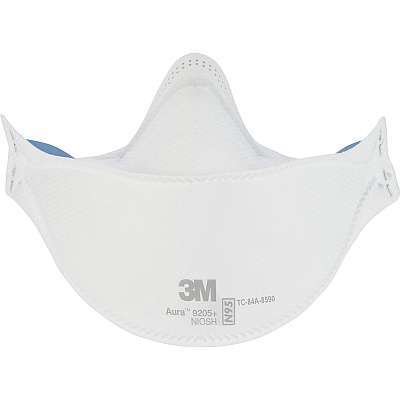 3M Aura N95 Particulate Respirator 9205 (MMM9205P10DC)