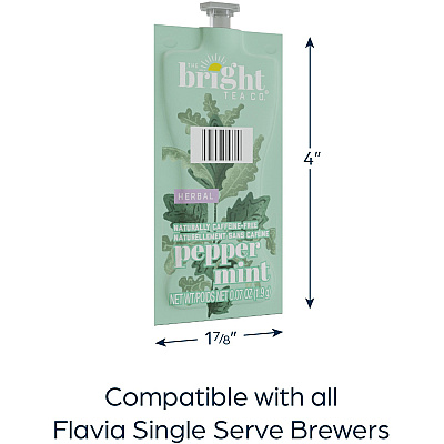 FLAVIA FLAVIA Peppermint Herbal Tea Freshpack (LAV48025)