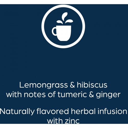 FLAVIA The Bright Tea Co. Smart Lemongrass/Hibiscus Herbal Tea Freshpack (48030)
