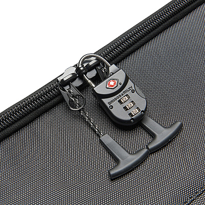 Solo PRO TRANSPORTER 128 Roller Travel/Luggage Bottom Case- Box 1 of 2 - Black (USLSSC11110)