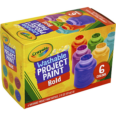 Crayola Washable Project Paint (CYO542403)