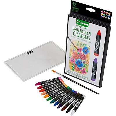 Crayola Signature Premium Watercolor Crayons (CYO533500)