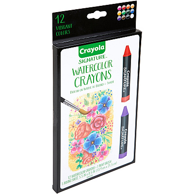 Crayola Signature Premium Watercolor Crayons (CYO533500)