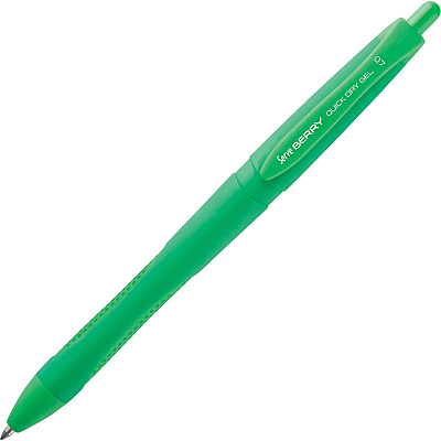 So-Mine Serve Berry Quick Dry Retract Gel Ink Pen (SRVBRGEL07B6KRA)