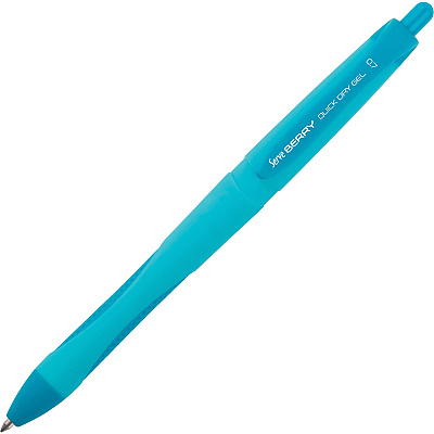 So-Mine Serve Berry Quick Dry Retract Gel Ink Pen (SRVBRGEL07B6KRB)