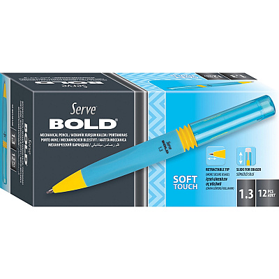 So-Mine So-Mine Bold Mechanical Pencil (SRVBD13K12M)