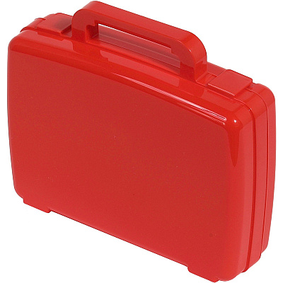 deflecto Antimicrobial Storage Case Red (DEF39506RED)