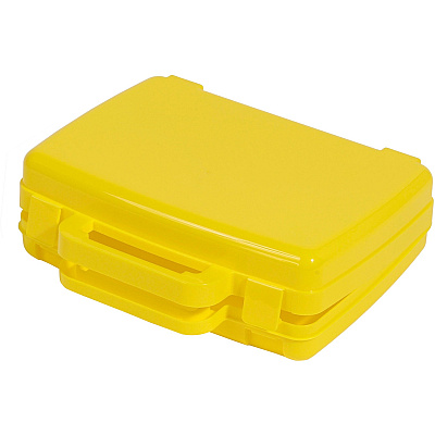 deflecto Antimicrobial Storage Case Yellow (DEF39506YEL)