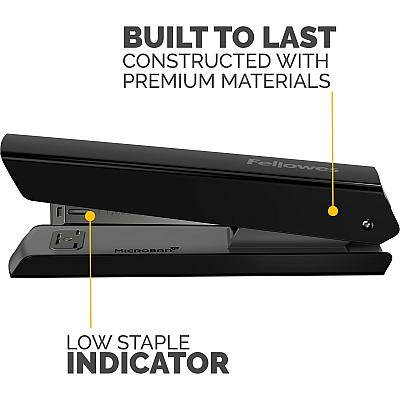 Fellowes LX820 Classic Full Size Desktop Stapler - Black (FEL5010101)