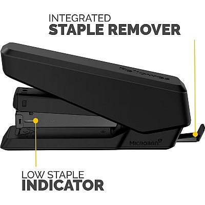 Fellowes LX850 Full Strip EasyPress Stapler - Black (FEL5010701)