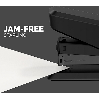 Fellowes LX850 Full Strip EasyPress Stapler - Black (FEL5010701)