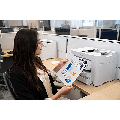 Epson WorkForce Pro WF-C4810 Inkjet Multifunction Printer - Color (EPSC11CJ05205)