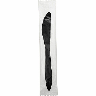 Genuine Joe Medium-weight Individually Wrapped Knives (GJO18476)