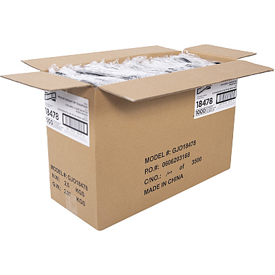Genuine Joe Medium-weight Individually Wrapped Teaspoons (GJO18478)