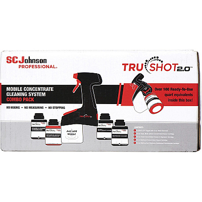 SC Johnson TruShot 2.0 Mobile Dispenser Cleaner Starter Pack (SJN323564)