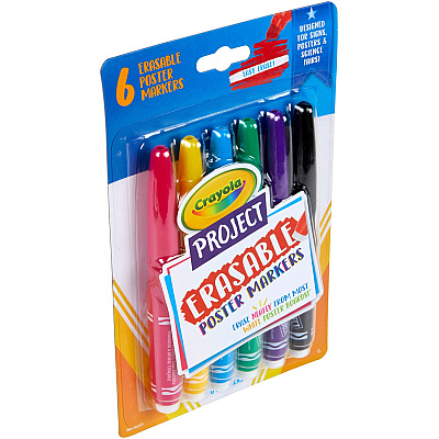 Crayola Project Erasable Poster Markers (CYO588371)