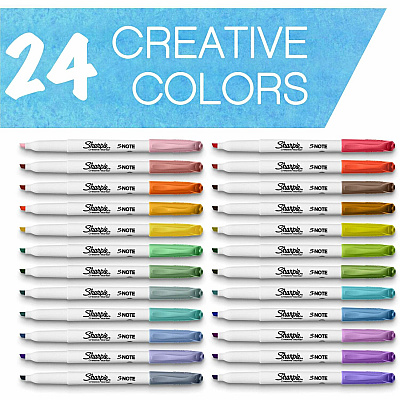 Sharpie S-Note Creative Markers, Chisel Tip (SAN2158059)