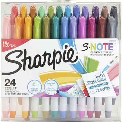 Sharpie S-Note Creative Markers, Chisel Tip (SAN2158059)