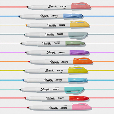 Sharpie S-Note Creative Markers, Chisel Tip (SAN2158059)