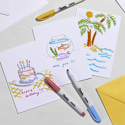 Sharpie S-Note Creative Markers, Chisel Tip (SAN2158059)