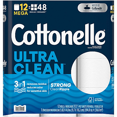 Cottonelle CleanCare Bath Tissue (KCC54151)
