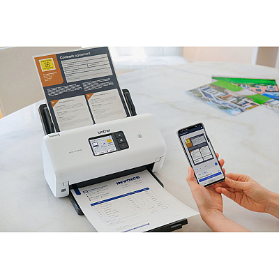 Brother Wireless High-Speed Desktop Scanner ADS-3300W