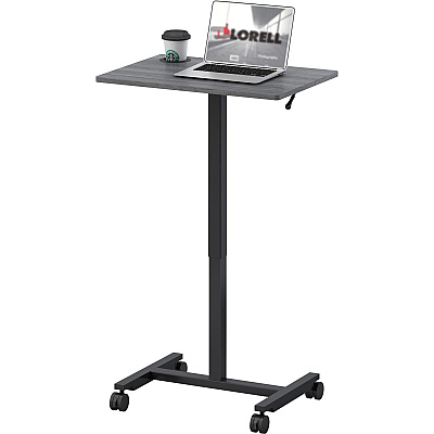 Lorell Height-adjustable Mobile Desk (LLR84837)
