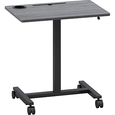Lorell Height-adjustable Mobile Desk (LLR84837)
