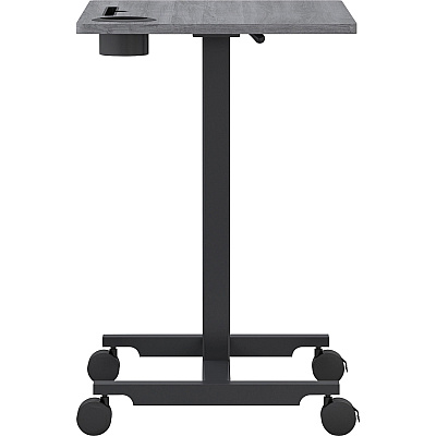Lorell Height-adjustable Mobile Desk (LLR84837)