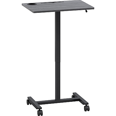 Lorell Height-adjustable Mobile Desk (LLR84837)