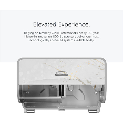 Kimberly-Clark Professional ICON Standard Roll Horizontal Toilet Paper Dispenser (58732)