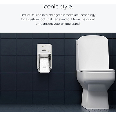 Kimberly-Clark Professional ICON Standard Roll Vertical Toilet Paper Dispenser (58731)