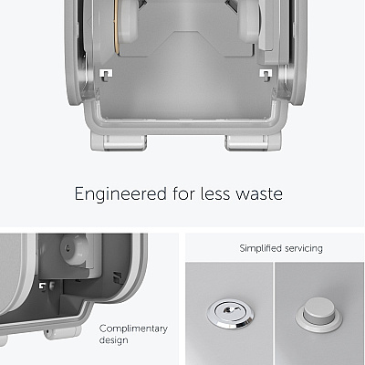 Kimberly-Clark Professional ICON Standard Roll Vertical Toilet Paper Dispenser (58751)