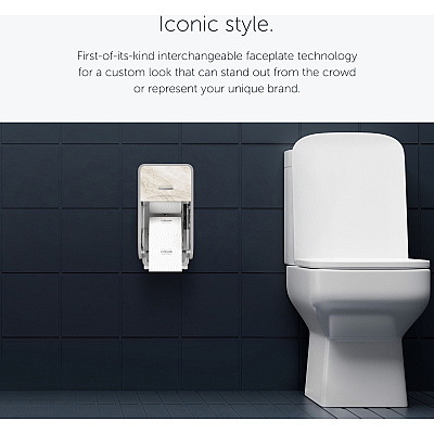 Kimberly-Clark Professional ICON Standard Roll Vertical Toilet Paper Dispenser (58741)