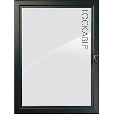 Seco Locking Poster Case (LCASE1114BLK)