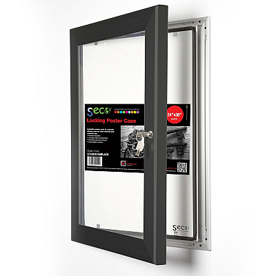 Seco Locking Poster Case (LCASE2436BL)