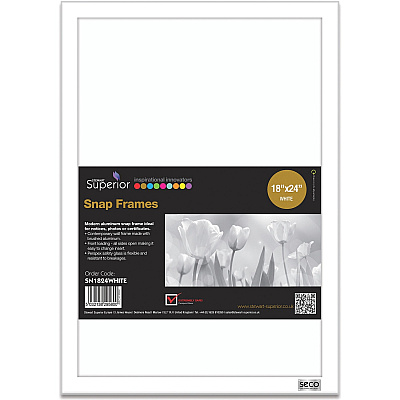 Seco Mitred Snap Frame (SN1824WHITE)