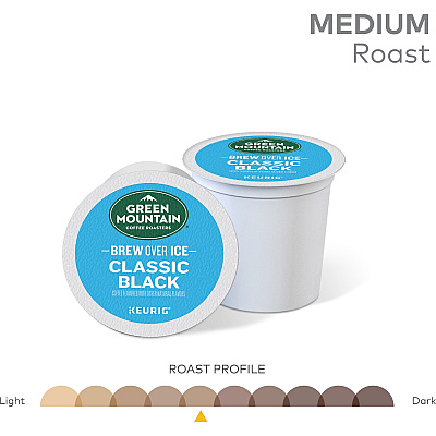 Green Mountain Coffee Roasters K-Cup Brew Over Ice Classic Black (GMT9027)