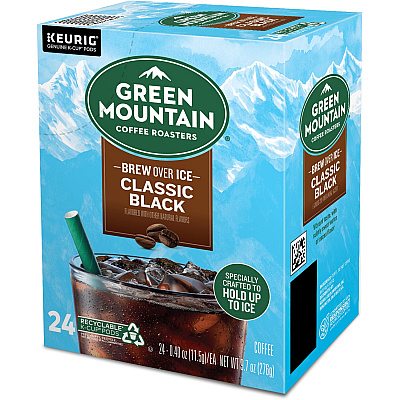 Green Mountain Coffee Roasters K-Cup Brew Over Ice Classic Black (GMT9027)