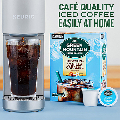 Green Mountain Coffee Roasters K-Cup Brew Over Ice Vanilla Caramel Coffee (GMT9028)