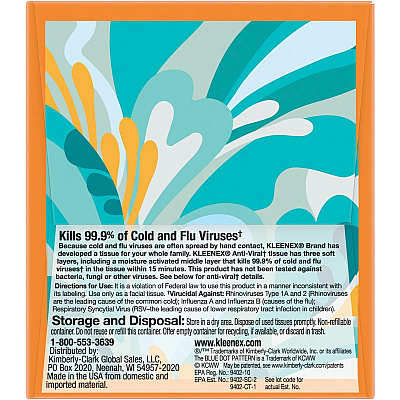 Kleenex Anti-viral Facial Tissue (KCC54505)