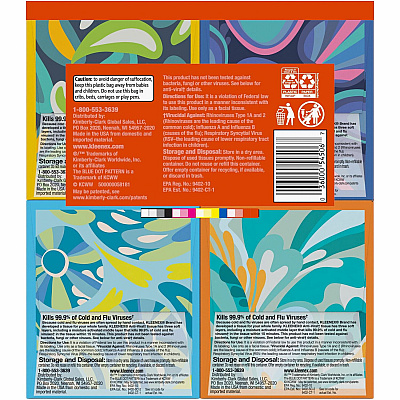 Kleenex Anti-viral Facial Tissue (KCC54506CT)