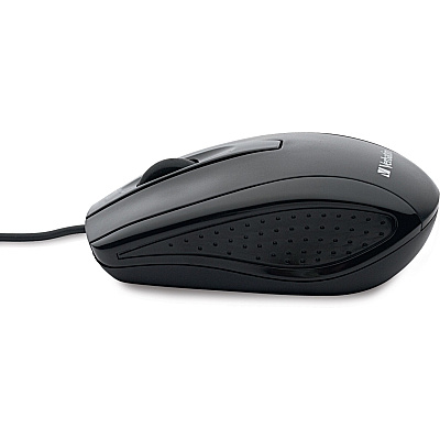 Verbatim Corded Optical Mouse - Black (70733)