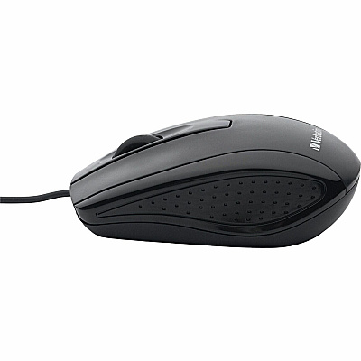 Verbatim Corded Optical Mouse - Black (70733)