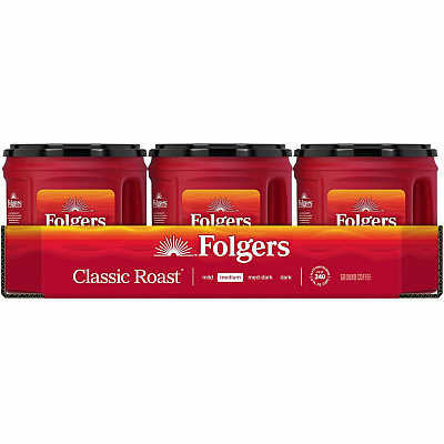 Folgers Ground Classic Roast Coffee (FOL30407CT)