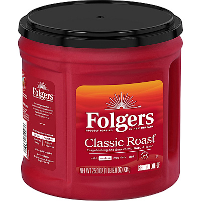Folgers Ground Classic Roast Coffee (FOL30407)