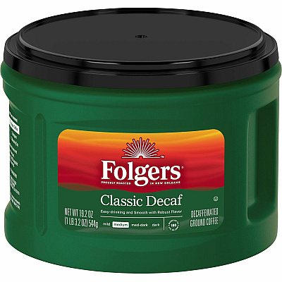 Folgers Classic Decaf Coffee (FOL30406CT)