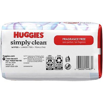 Huggies Simply Clean Wipes (KCC54483)