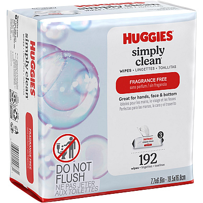 Huggies Simply Clean Wipes (KCC54483)